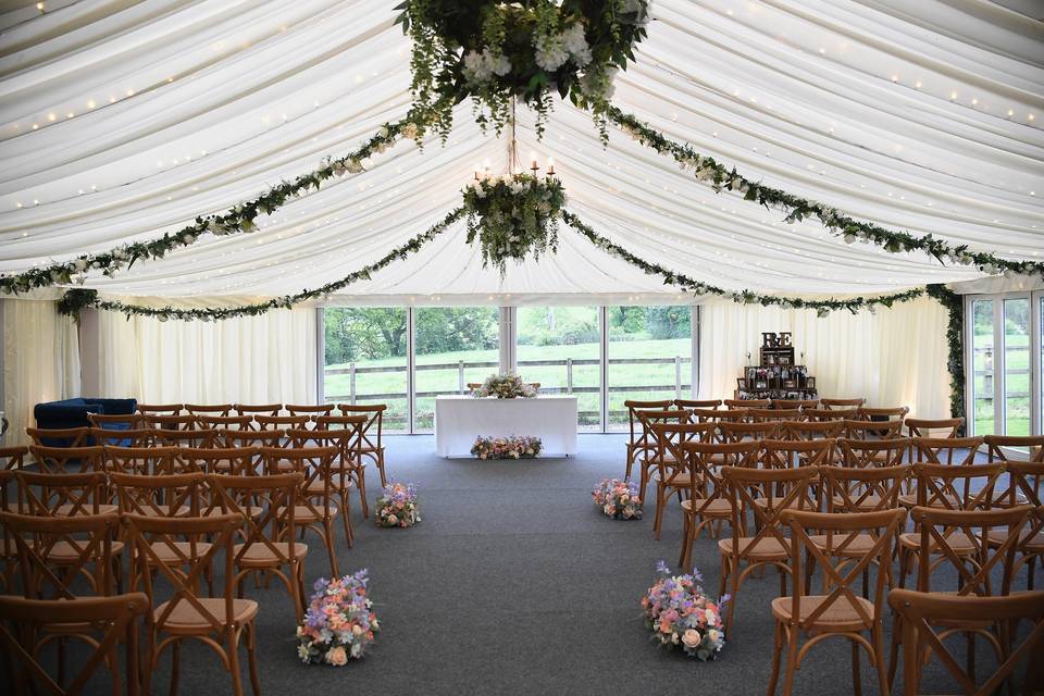 Marquee Ceremony