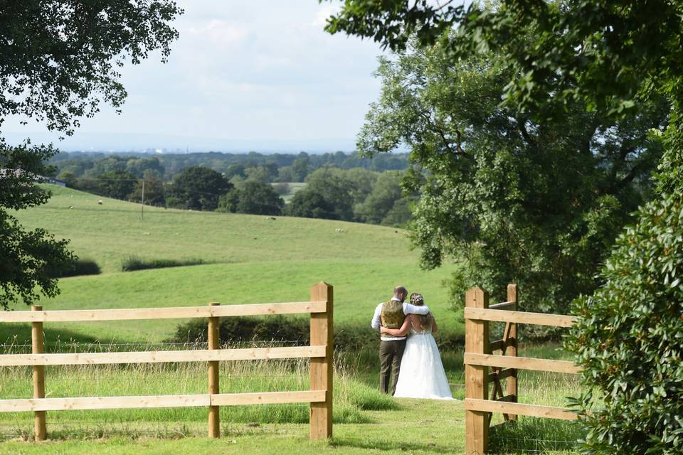 Countryside wedding