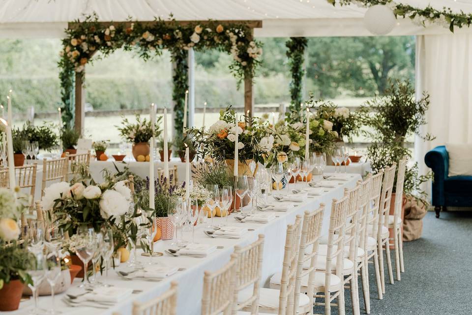 Italian Marquee Florals