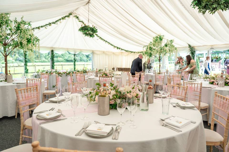 Marquee wedding