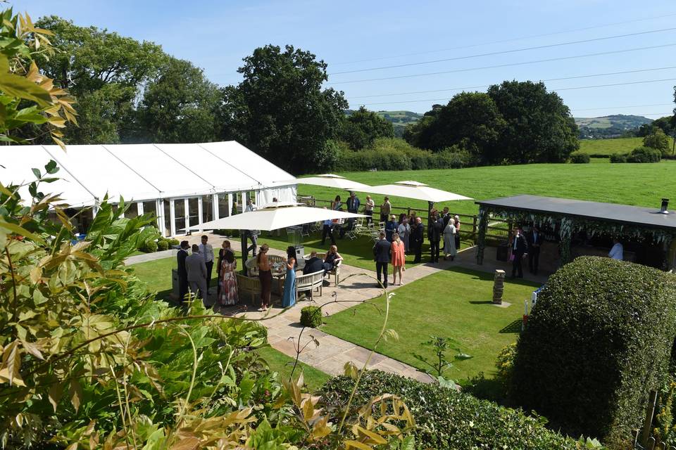 Outdoor reception