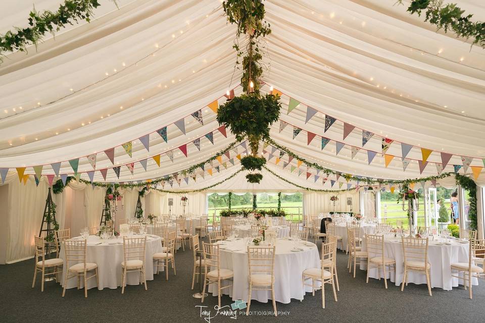 Marquee wedding