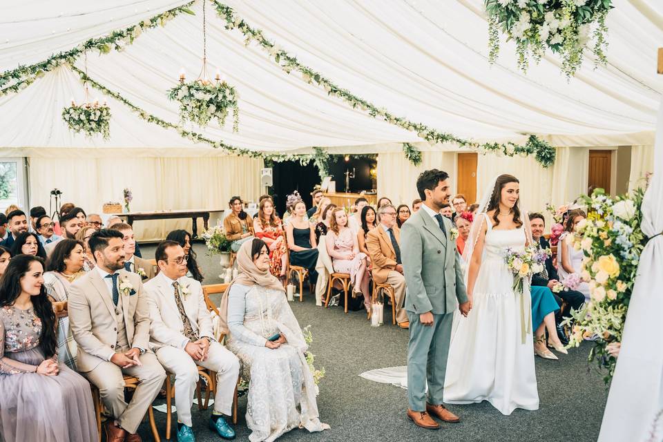 Marquee Ceremony