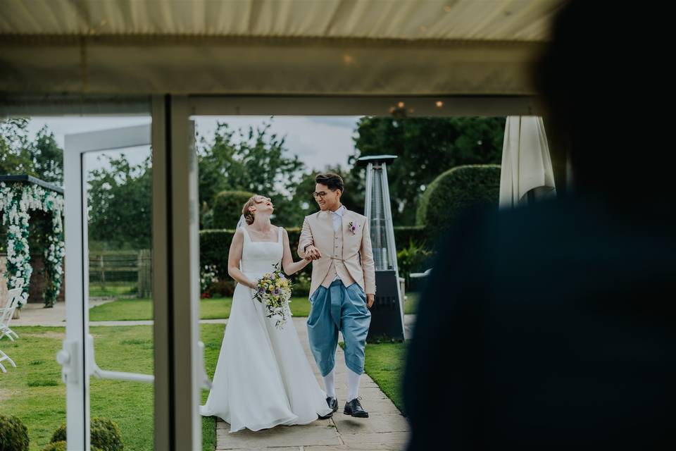Coming into the Marquee!