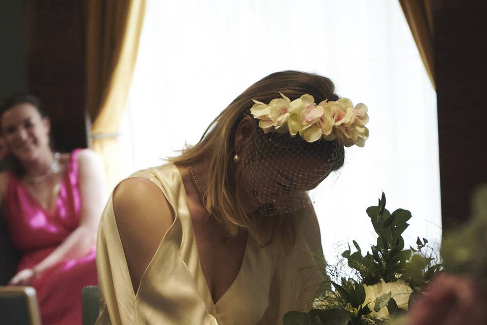 The joy of the wedding