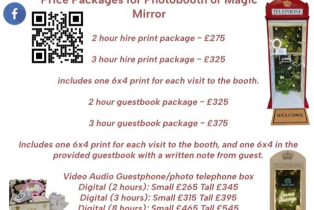 Blooming Booths Cheshire