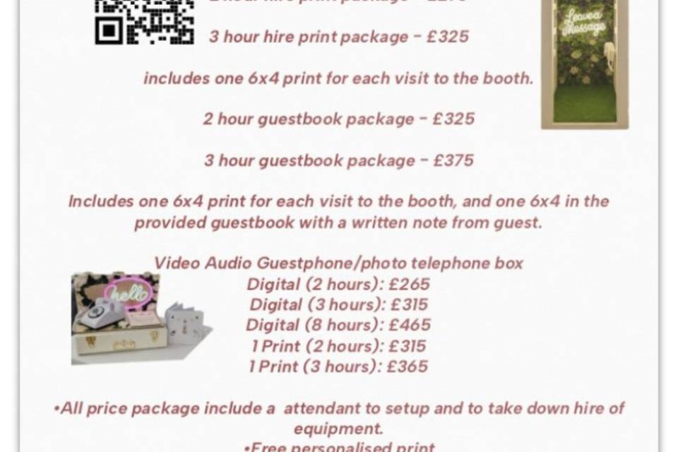 our prices