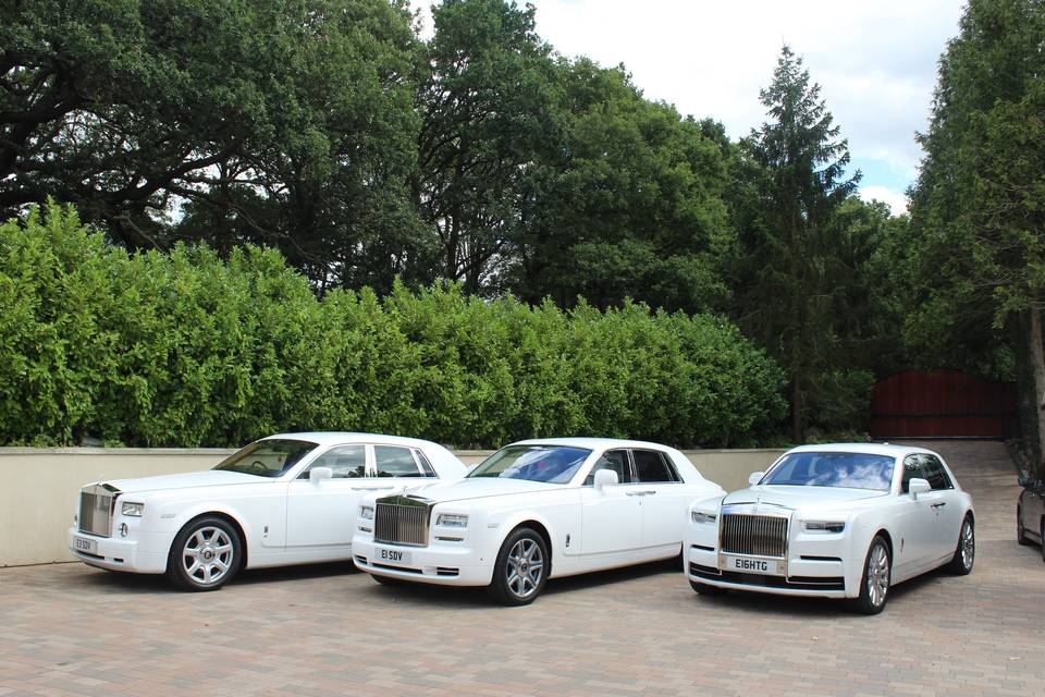 Wedding cars for hire