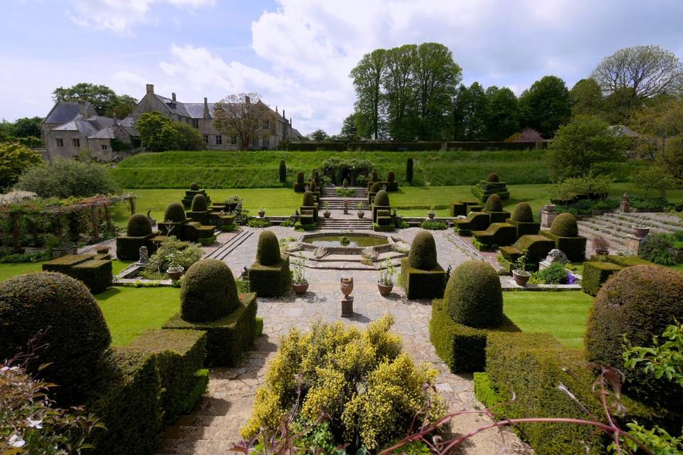 Fountain garden