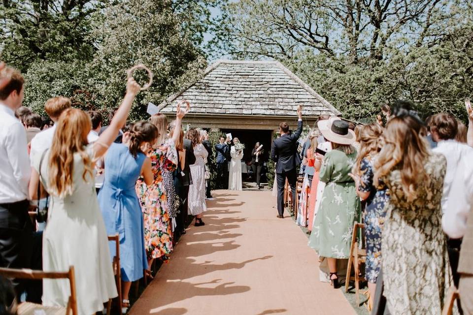 Ceremony - Garden Pavilion