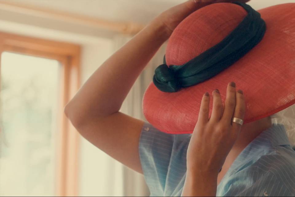 Trying On a Hat