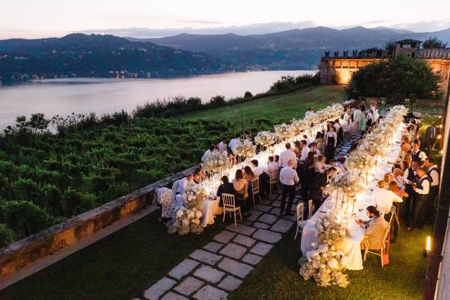 Wedding in a castle