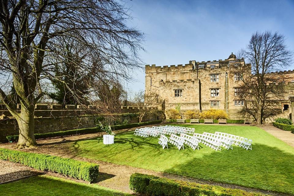 Outdoor ceremony