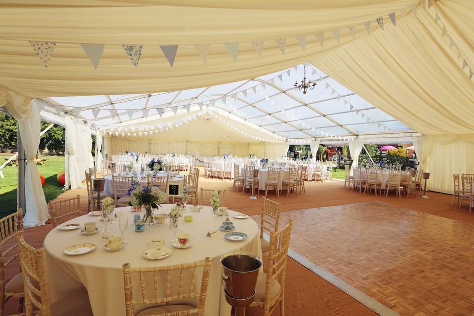 Traditional marquee
