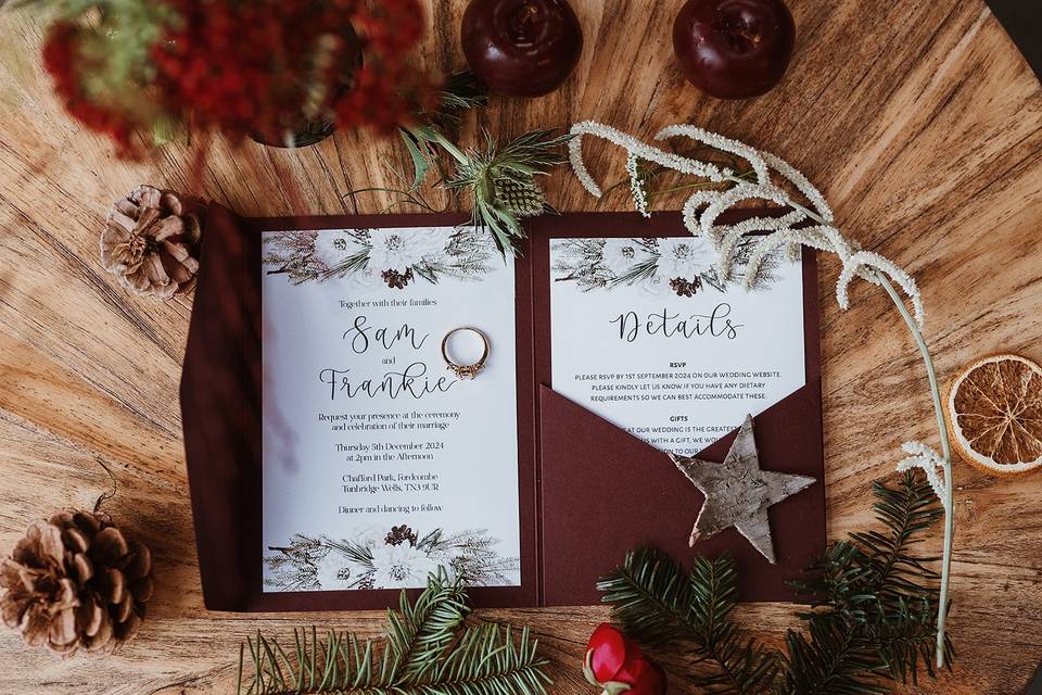 Pocketfold Invitations