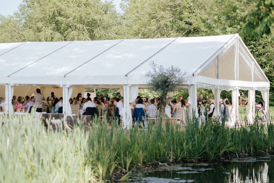 Riverside Marquee Included