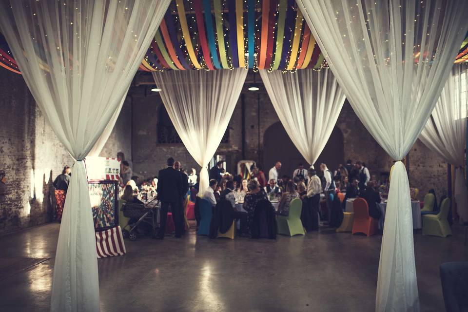 Carnival Themed Wedding