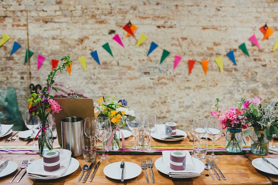 Wedding Breakfast Table