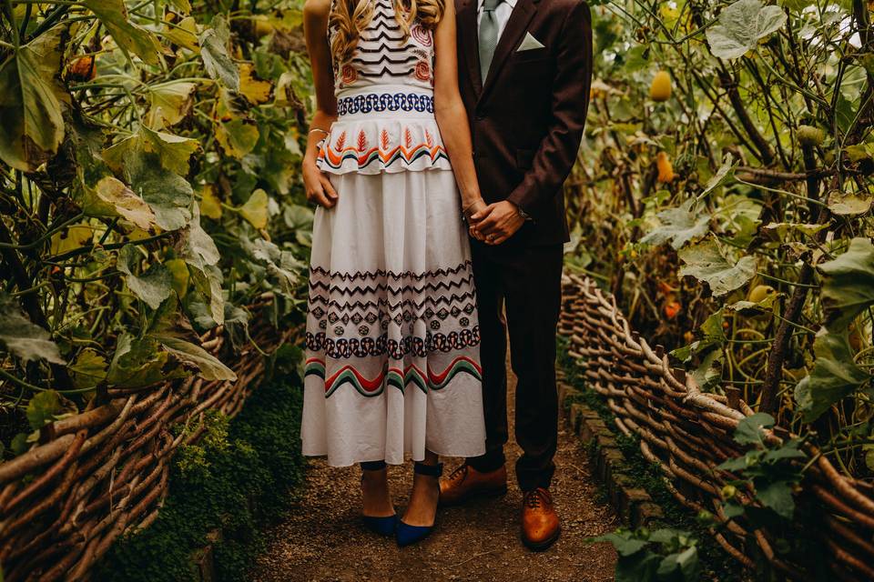 Temperley Gown in the Gardens!