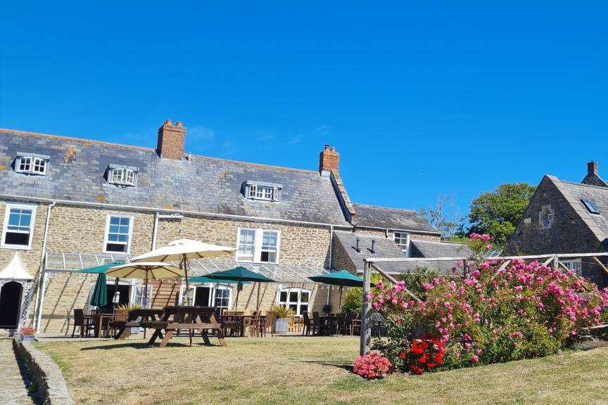 The Manor from the Terrace