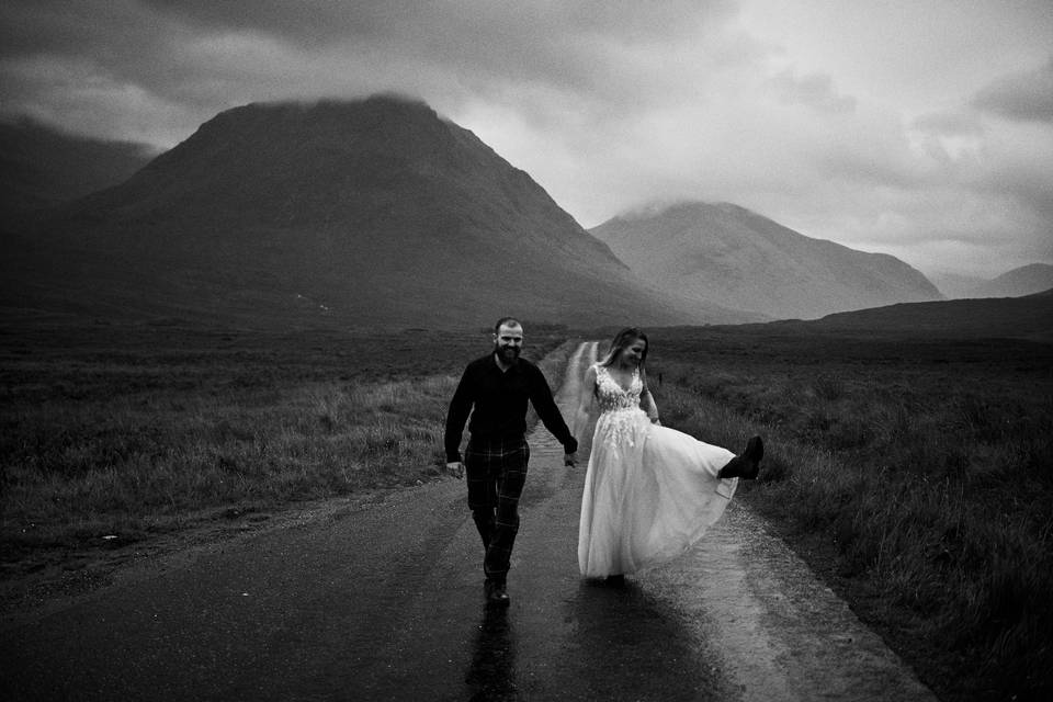 Elopement Wedding Glencoe