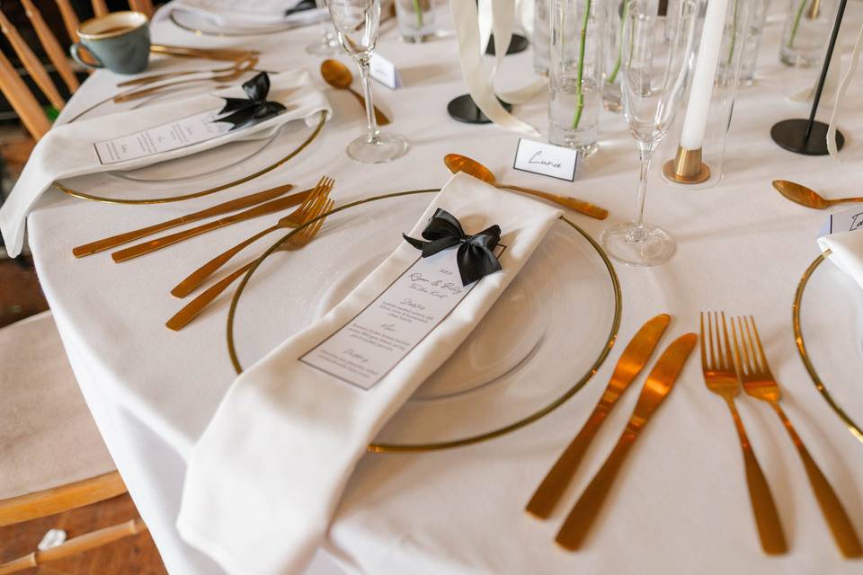 Ballroom table design