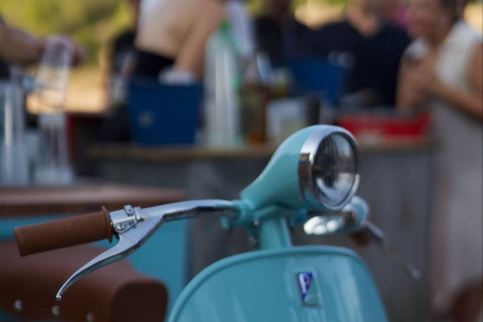 Vespa trike