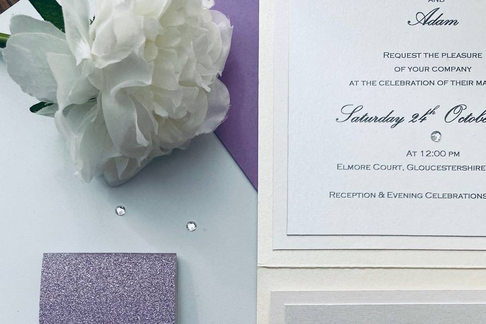 Dear Emma Wedding Stationery