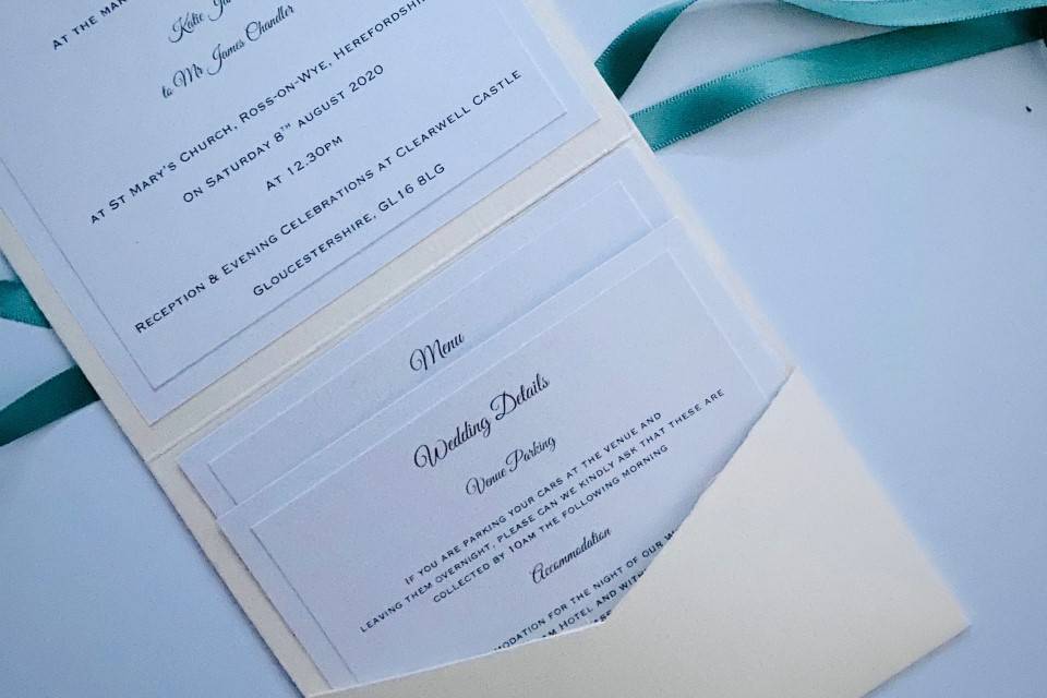 Dear Emma Wedding Stationery