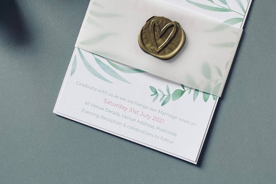 Dear Emma Wedding Stationery