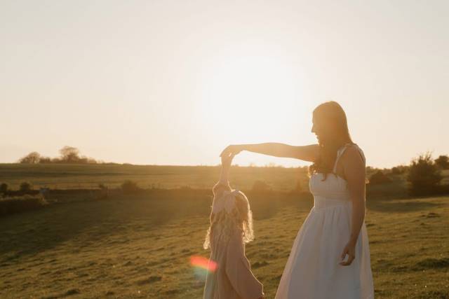 golden hour family sessions