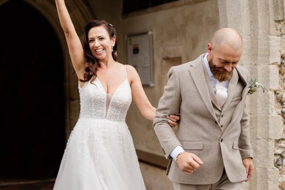 just got hitched!
