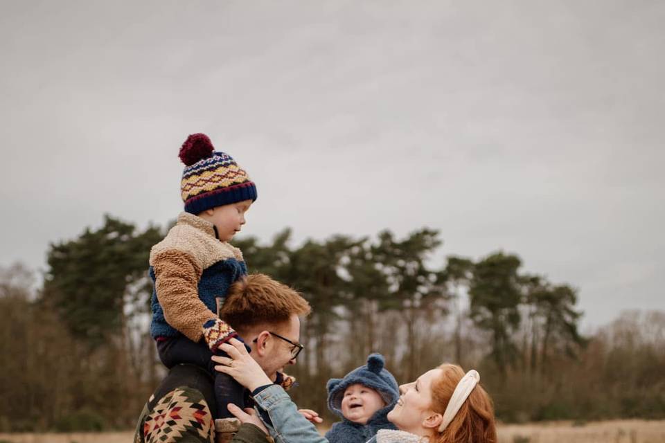 autumnal family session
