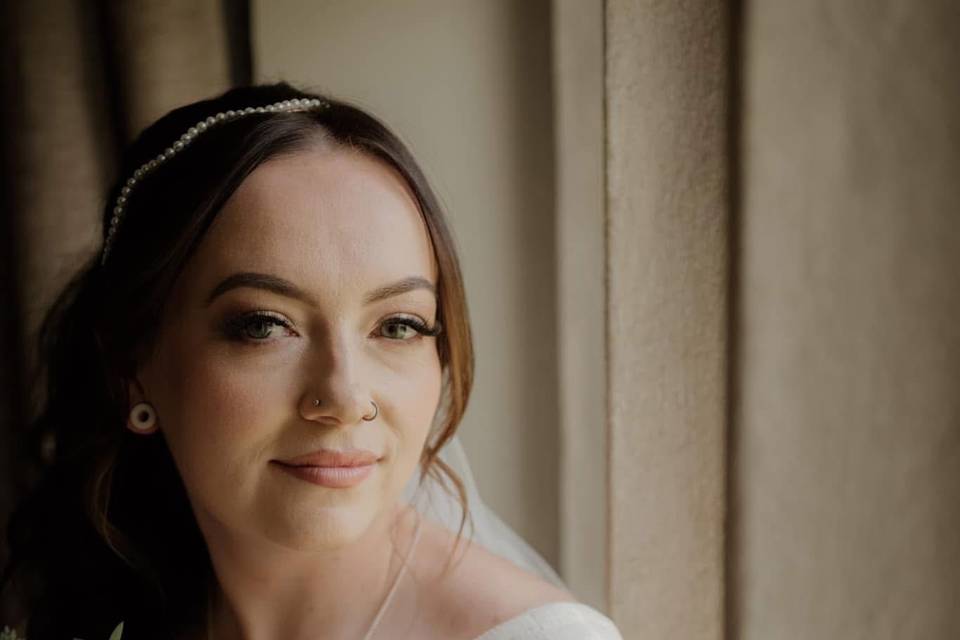 bridal portrait