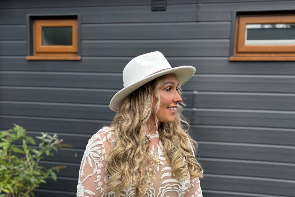 Boho Bridal hair