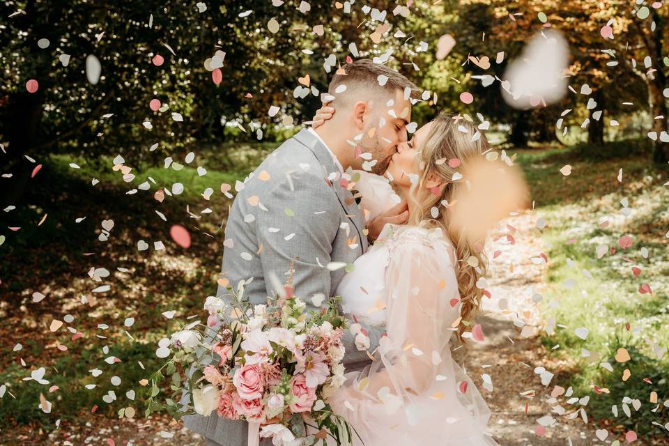 Romantic fairytale wedding