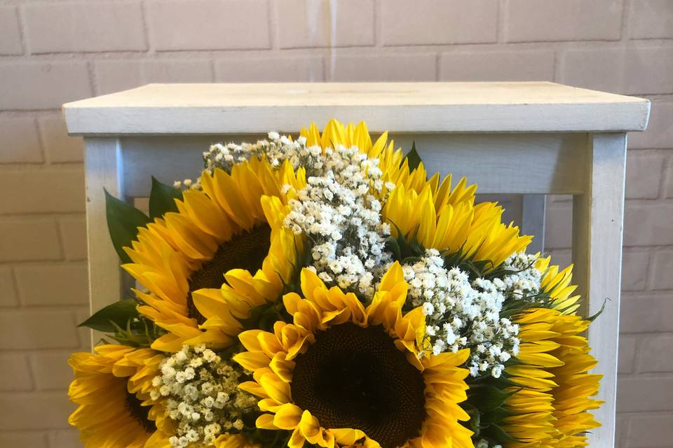 Sunflower Bride Bouquet