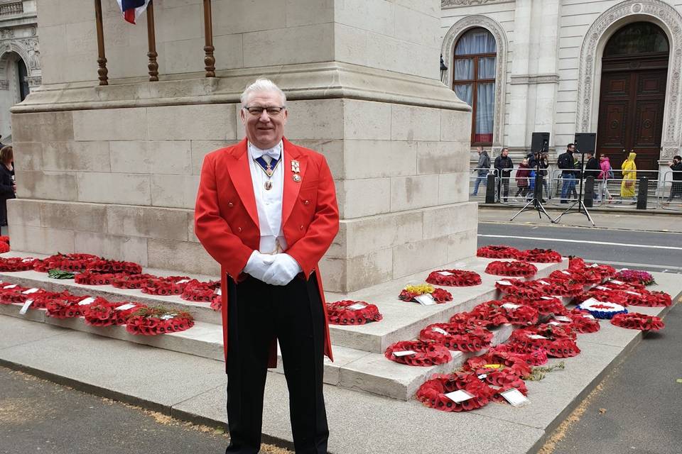 At the Cenotaph, St Georges