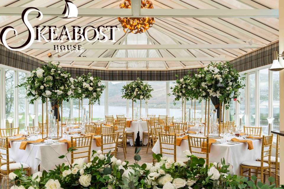 Skeabost Conservatory Dining