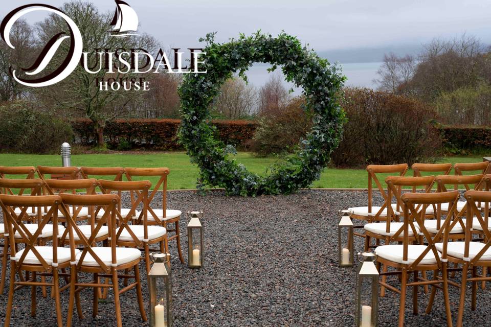 Duisdale Outdoor Ceremony