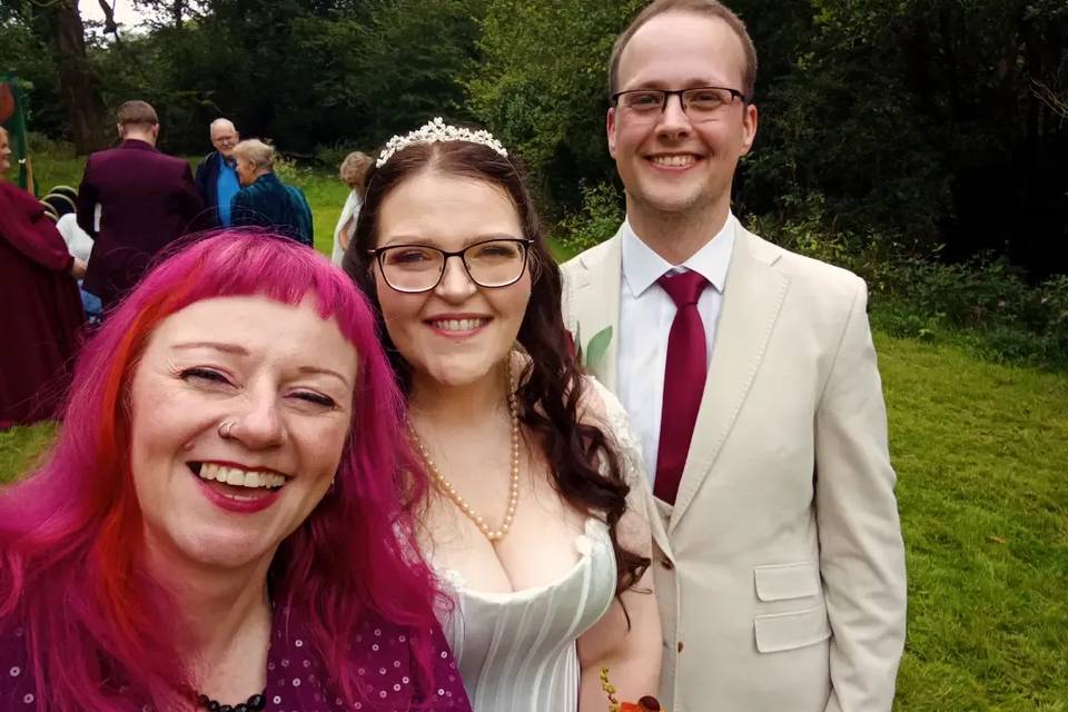Beautiful Bethan and Rob
