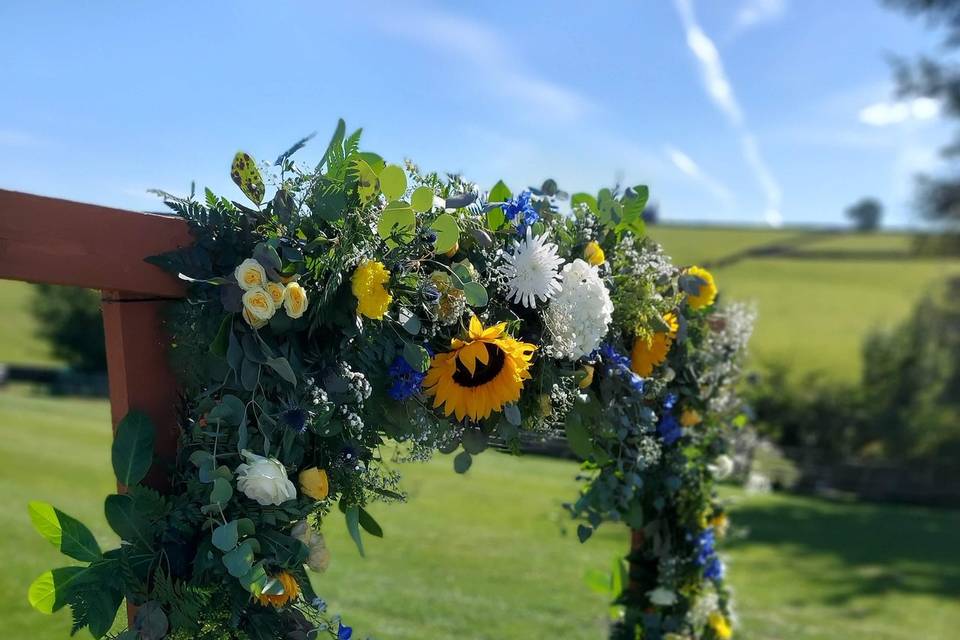 Floral arch