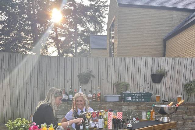 Outdoor bar