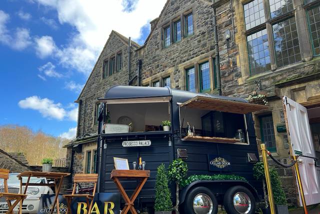 Cellar Door in South Yorkshire Mobile Bar Services hitched