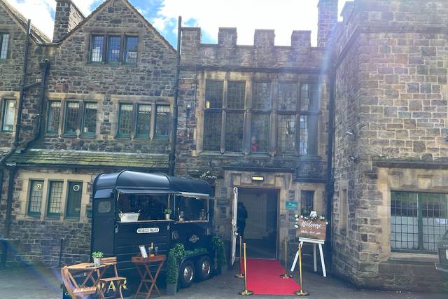 Cellar Door in South Yorkshire Mobile Bar Services hitched