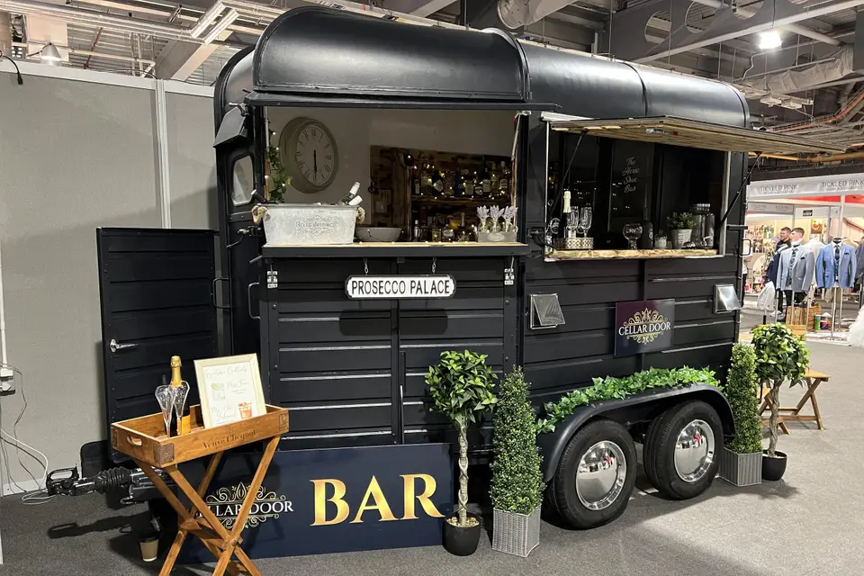 Cellar Door in South Yorkshire Mobile Bar Services hitched