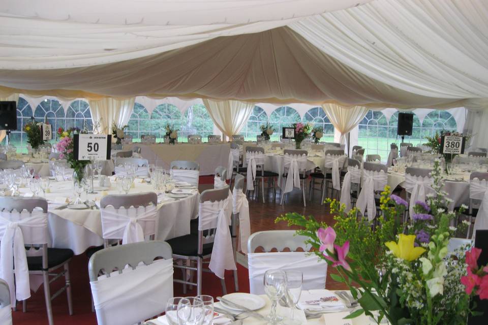 Marquee at Friars Carse