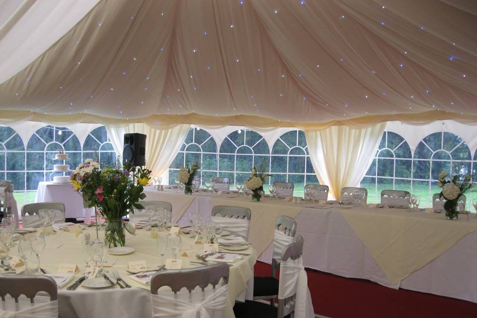 Marquee at Friars Carse