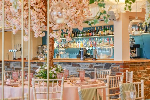 Bar reception barn
