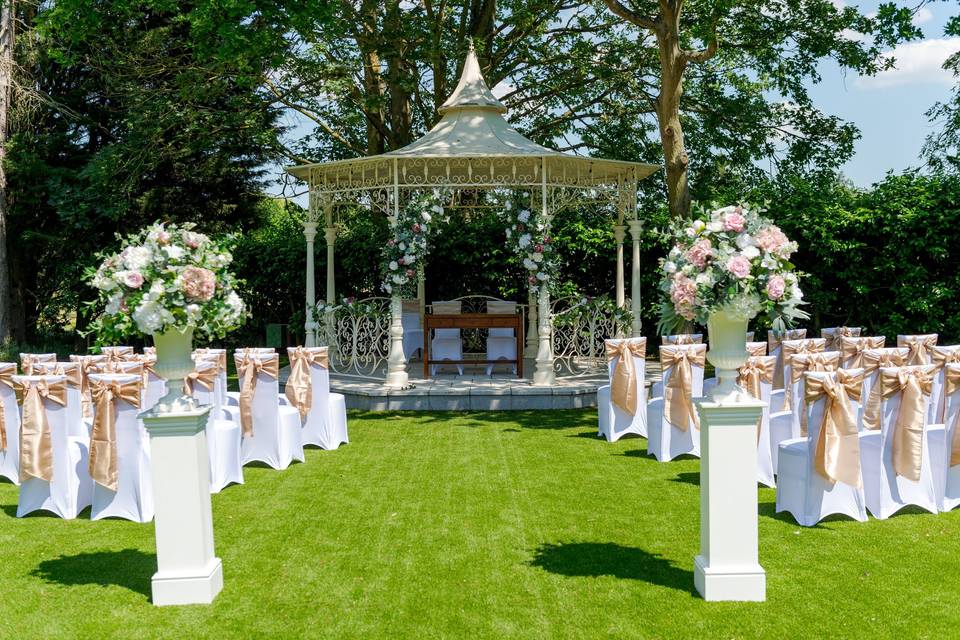 Out door ceremony